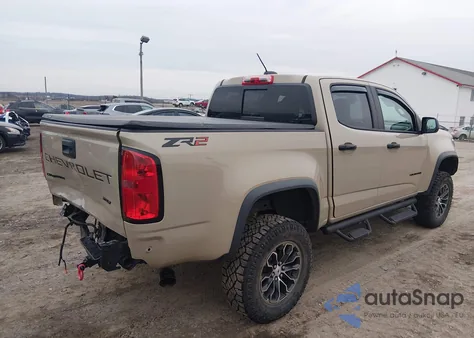 2021 Chevrolet Colorado 4Wd Short Box Zr2 z USA, uszkodzony, nr VIN 1GCGTEEN4M1290119